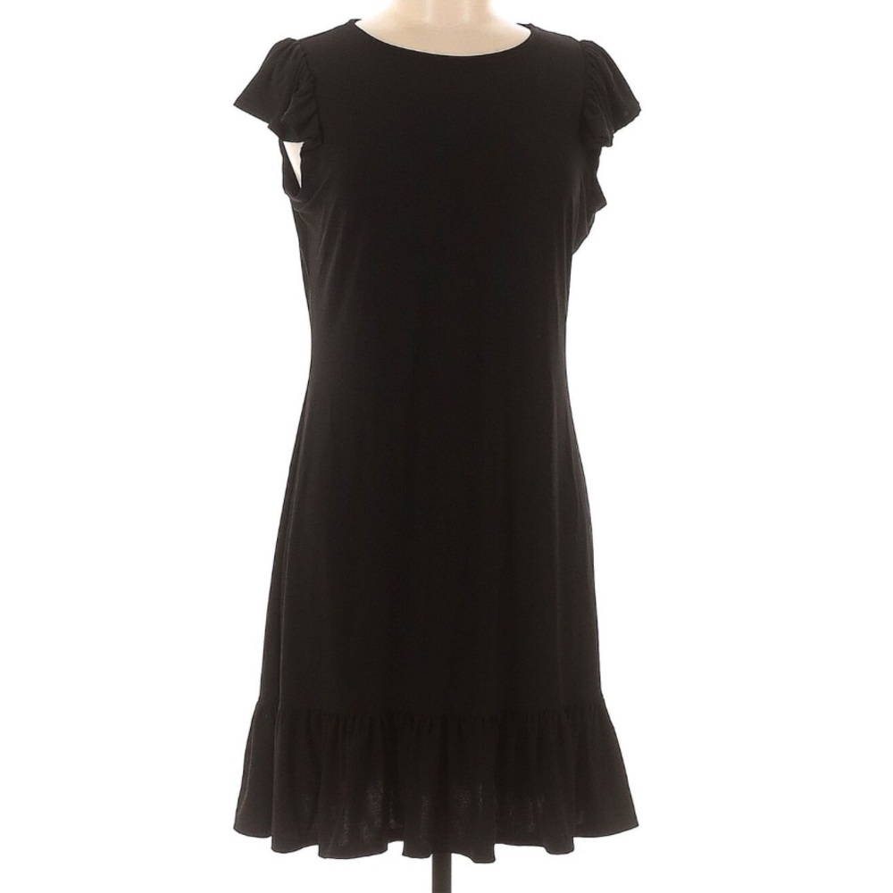 Annalee + Hope Black Ruffle Dress Size L
